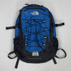 The North Face Borealis Backpack Blue Laptop Travel School Book Bag 30L Daypack